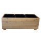 Pots and planters for outdoor and garden Flowerpot 90 cm x 42 x 35 cm Natural wood