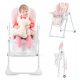  Kinderkraft High Chair + Yummy Tray, pink