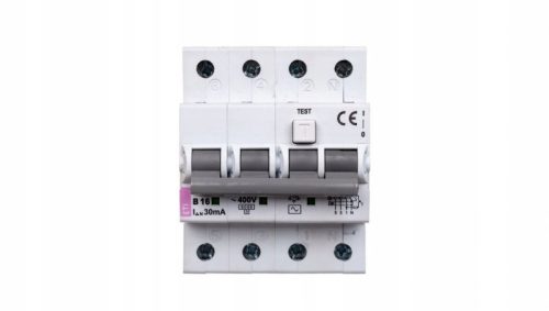 ETI Polam residual current circuit breaker 230 V IP20 16 A