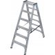 Krause ladder 2.95 m aluminum 2 x 6 up to 225 kg