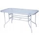 Table de jardin et terrasse - Table rectangulaire en métal Linder Exclusiv 140 x 80 x 72 cm