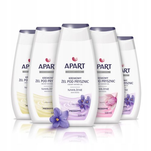  Apart Creamy Women's Shower Gel Set 5x500