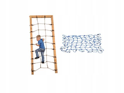 Adjustable Net 200/75 for Playground Blue