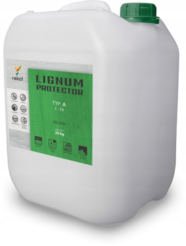 Lignum Protector TYPE A 20kg 1:19 Unwashable, durable wood impregnation