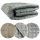 SOFT BLANKET PLUG SLEEVE FOR A 5K Home Decor Polyester Bedspread, 150 cm x 200 cm, Shades of Grey