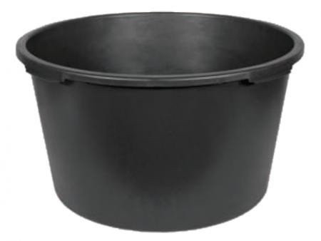  Hermes flowerpot 60 cm x 60 x 33 cm, black plastic