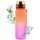  MOTIVATIONAL WATER BOTTLE with hourly scale 500ml orange-pink