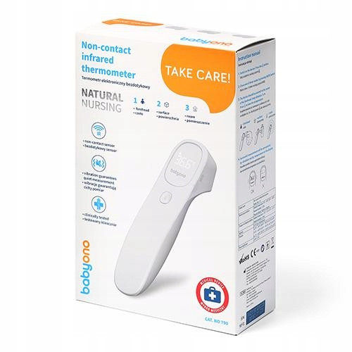  BabyOno 790 Natural Nursing Electronic Thermometer Non-Contact