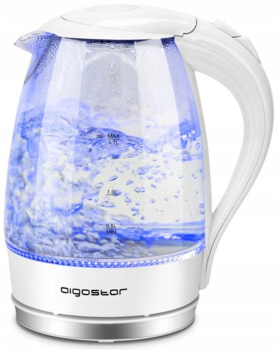  Aigostar EVE 30 GON 2200 W kettle, 1.7 l, white