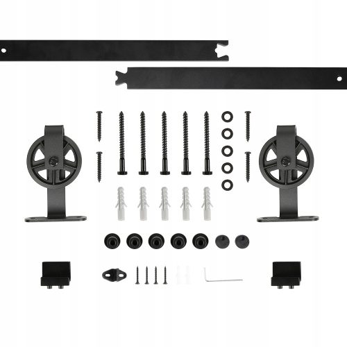 Barn door retro sliding door system 2 m