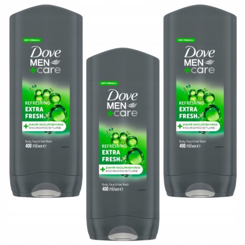  Dove Men+ Care Extra Fresh Gel 3in1 400 ml