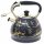 Kettles and Teapots Odelo traditional steel kettle, 3 l, black, yellow and gold tones