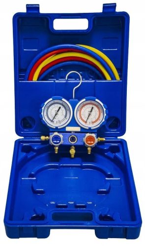 PRESSURE GAUGE SET FOR AIR CONDITIONING VALUE R32 R410A VMG-2-R32 B