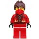  LEGO Ninjago Figure: Kai - Techno Robe - Rebooted FIGURE + weapon - njo091