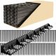 Edgings for the garden - Plastic garden edging Bradas 100 cm x 5.8 cm black