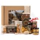 BOX GIFT SET gift coffee honey syrup chocolate bar almonds KRAFT