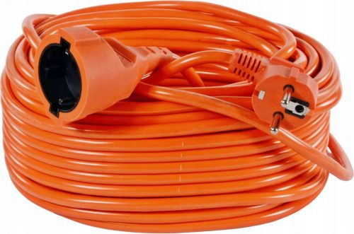 FORTRADE garden extension cable 50 m, 1 pc. sockets, orange