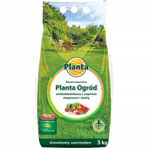  Planta multi-component fertilizer granules 24 kg 3 l