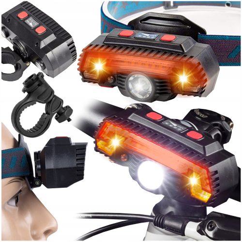  BICYCLE LAMP 3in1 INDICATOR HEADLIGHT LAMP WORKSHOP LIGHT