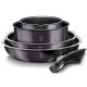 Set de cuisine Berlinger Haus Carbon Pro, ensemble de casseroles, acier inoxydable, 9 pièces.