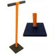 Manual compactor for soil, sand, concrete, 10 kg, 200x200