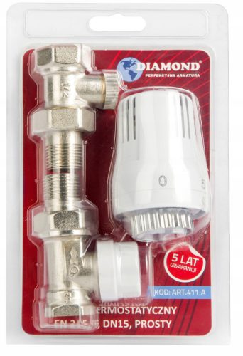  Diamant-Thermostat-Set ART.411.A.ZEST.TERM.PR