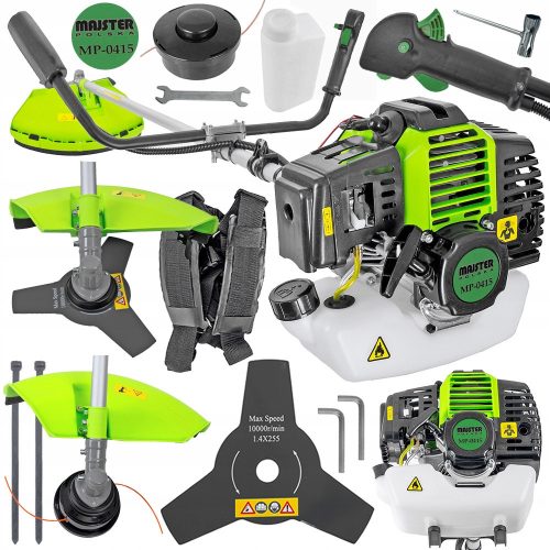 Trimmers, brush cutters and grass cutters PETROL BRUSH BUTTER BRIMMER GRASS BRIVER DISC LINE MAJSTER POLSKA PRO