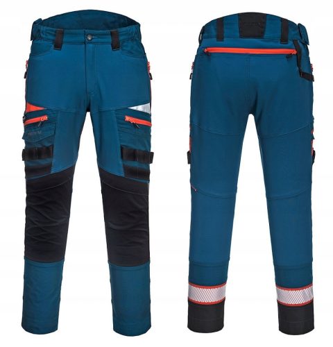 Portwest DX449 long work trousers, size 33