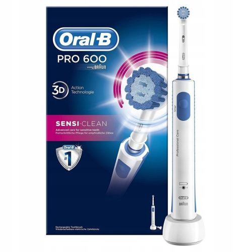  Oral-B PRO 600 3D WHITE BRAUN ORAL-B electric toothbrush 4210201077732