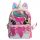  Lilly Bling kindergarten backpack with one compartment for girls. Pink tones