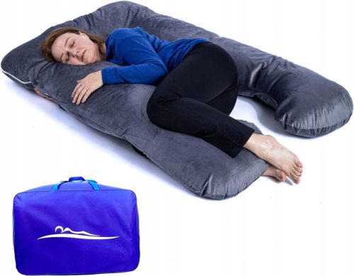  Oreiller orthopédique 100 x 150 cm avec housse souple et sac PREMIUM