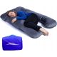  Oreiller orthopédique 100 x 150 cm avec housse souple et sac PREMIUM