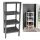 Sev Bathroom Shelf Plastic Anthracite 29 x 38 x 100 cm