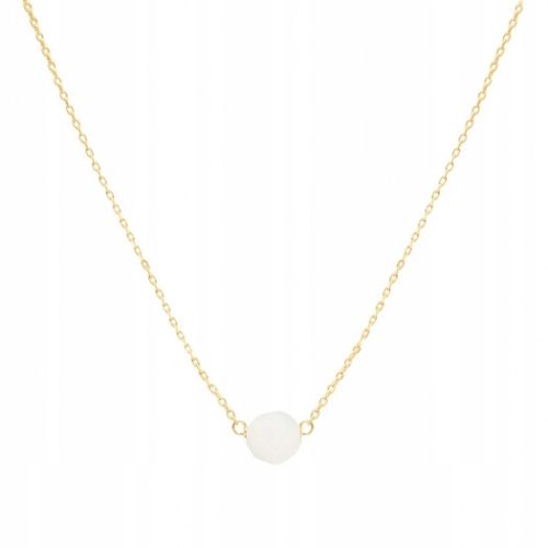  Moonstone Necklace Silver Gold Plated