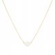  Moonstone Necklace Silver Gold Plated