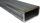 Steel profile 14 cm x 6 cm, length 150 cm, thickness 5 mm