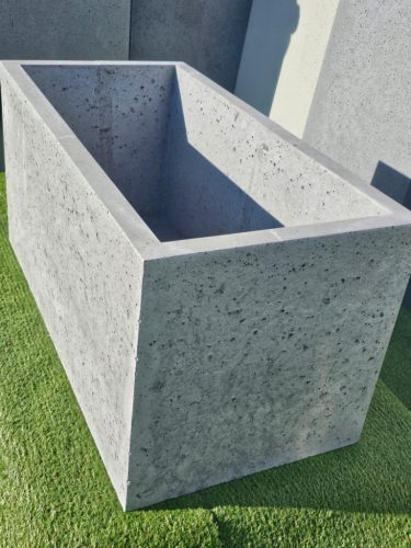 Pots and planters for outdoor and garden Vivenda flowerpot 100 cm x 50 x 50 cm concrete