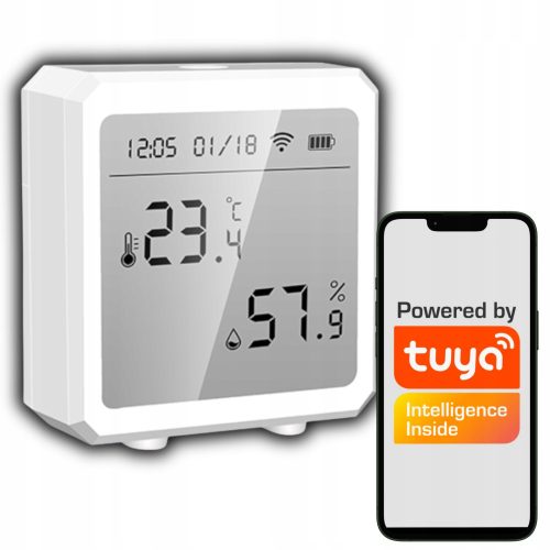 Sensors for a Smart Home Eurolook TU Temperature and Humidity Sensor, Display