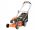 Petrol lawn mower - Handy petrol lawn mower with basket, 127 cm³ capacity. Basket 40 l, cutting width 40 cm