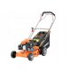 Petrol lawn mower - Handy petrol lawn mower with basket, 127 cm³ capacity. Basket 40 l, cutting width 40 cm