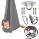 kangaroo bag, bungee swing, sensory hammock