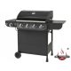  GAS GRILL EL FUEGO COLUMBUS 4+1 SOLID 15kW