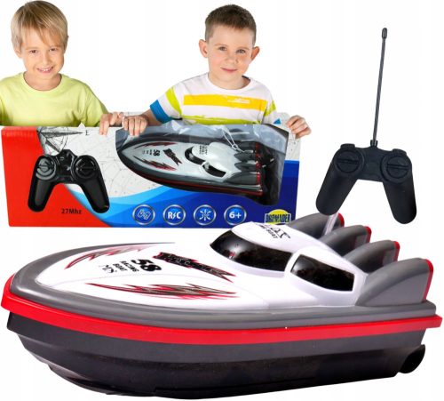 MOTORBOAT REMOTE CONTROLLED RC BOAT with Radio 0393