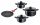  Pot set 20/24/28 cm with lid TEFAL Generous Cook 6-piece