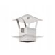 Four-sloped chimney cap 180x180 P1, removable with clamp