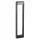  Rectangular light pole LVT, integrated LED source, 50 cm, black