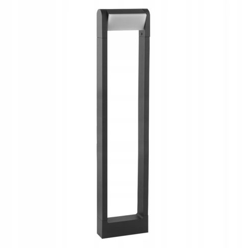  Rectangular light pole LVT, integrated LED source, 50 cm, black