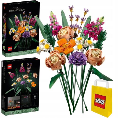  LEGO ICONS 10280 Bouquet + VP Paper Bag LEGO 6315792 Medium