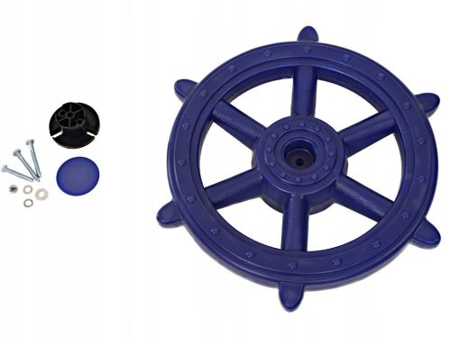 LARGE CAPTAIN'S HELMET, Steering Wheel for Playground Blue