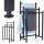 Vilde freestanding bar, black